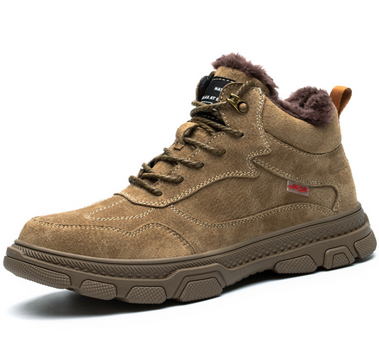 Suede Leather Safety  Boots